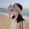 New Versatile Big Hat with Empty Top Hat Children's Fan Hat Super Cute Cute Sun Hat Adjustable Sun Protection Hat