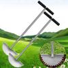 Util de tăiere a gazonului în formă de jumătate de lună Trimmer manual pentru margini cu mâner Echipament de grădinărit Lopată de tăiat