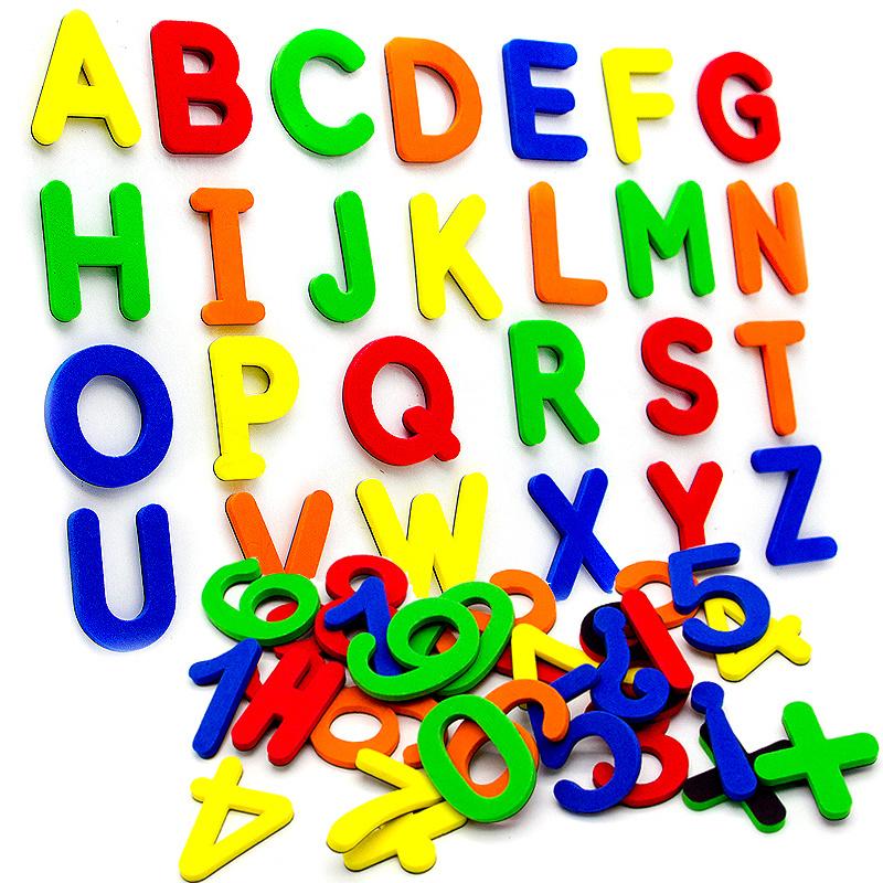 24-76Pcs First-Class Eva High-Standard Foam Magnetic First-Class Alphabet First-Class Letters Premium-Quality Learning Superior-Grade