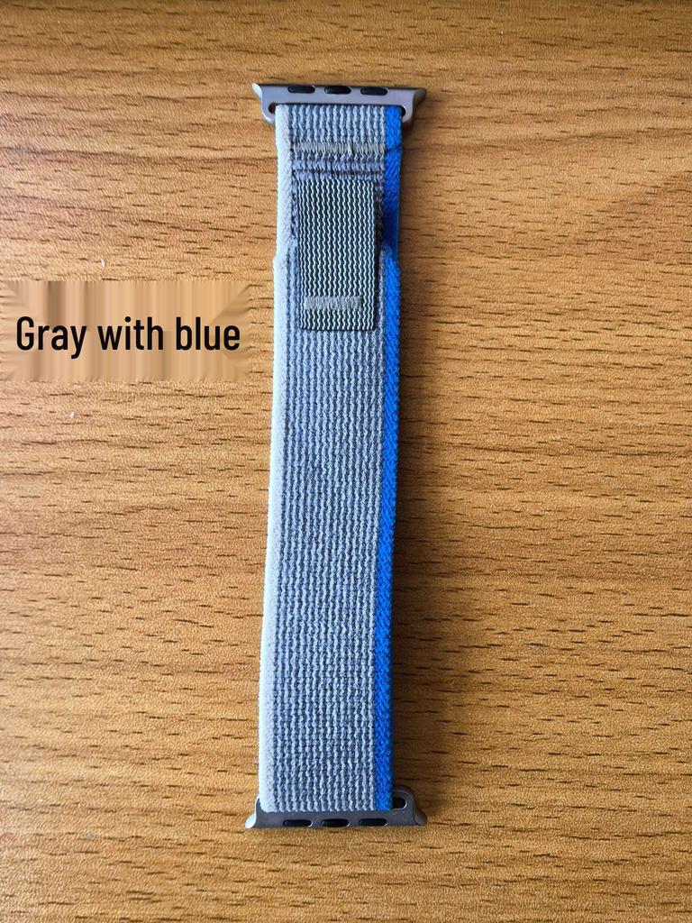 Kompatibles Apple Watch Series 10 Trail Loop Nylon Sportarmband