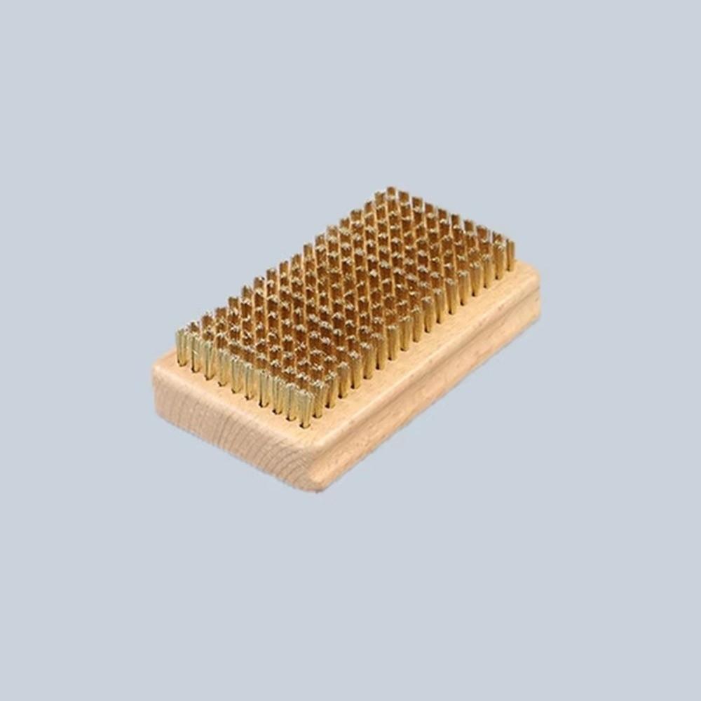 Nylon Bristle Ski Waxing Brush Brass Bristle Snowboard Maintenance Tool  Ski Tuning