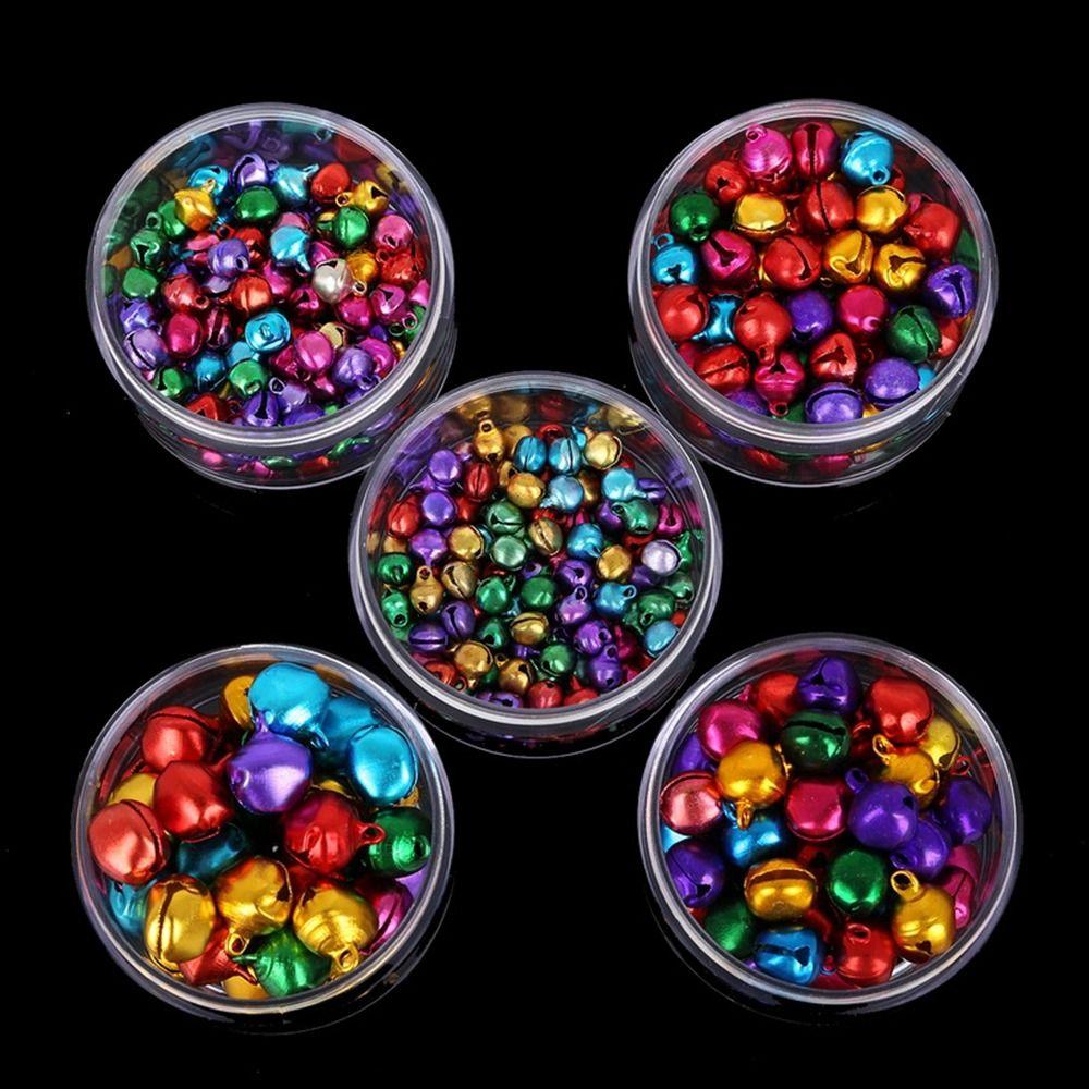 Wedding Festival For Party DIY Crafts Jingle Bells Christmas Decoration Xmas Supplies Loose Beads