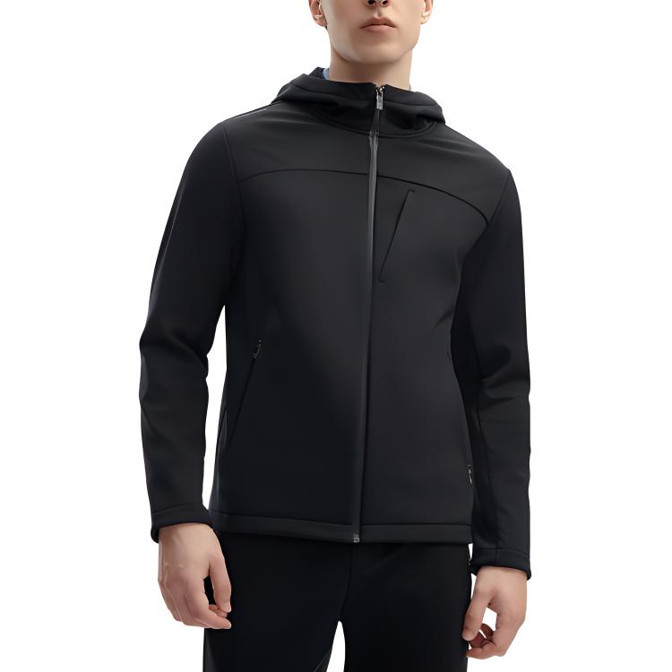FILA Jackets Men's Jet Black Hooded Moderate Other F11M412503F-BK