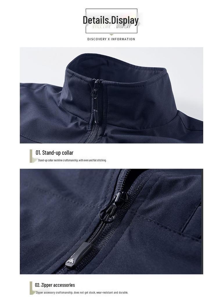 Men's Plus Size Multi-Pocket Breathable Vest for Spring and Autumn