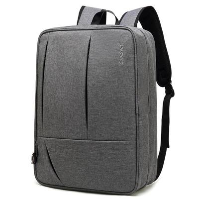 Pánsky batoh mužská taška cez rameno a taška Messenger a kabelka 17/17,3 palcový batoh na notebook Nylon čierna/sivá CB-5502