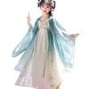 2026 Sommer Hanfu Prinzessinnen Tang-Anzug für Mädchen - Stilvolles Antikes Feen-Design mit großen fließenden Ärmeln