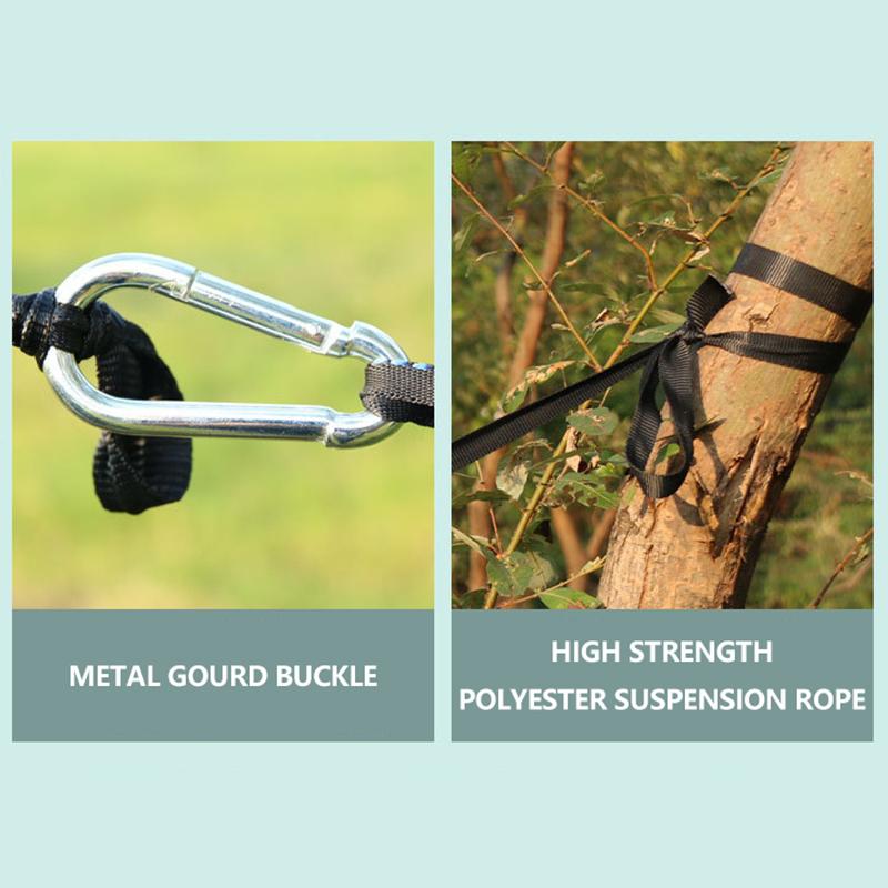 Camping Hängematte mit Moskitonetz Bettzeug, Entfaltete Größe: 260x140cm