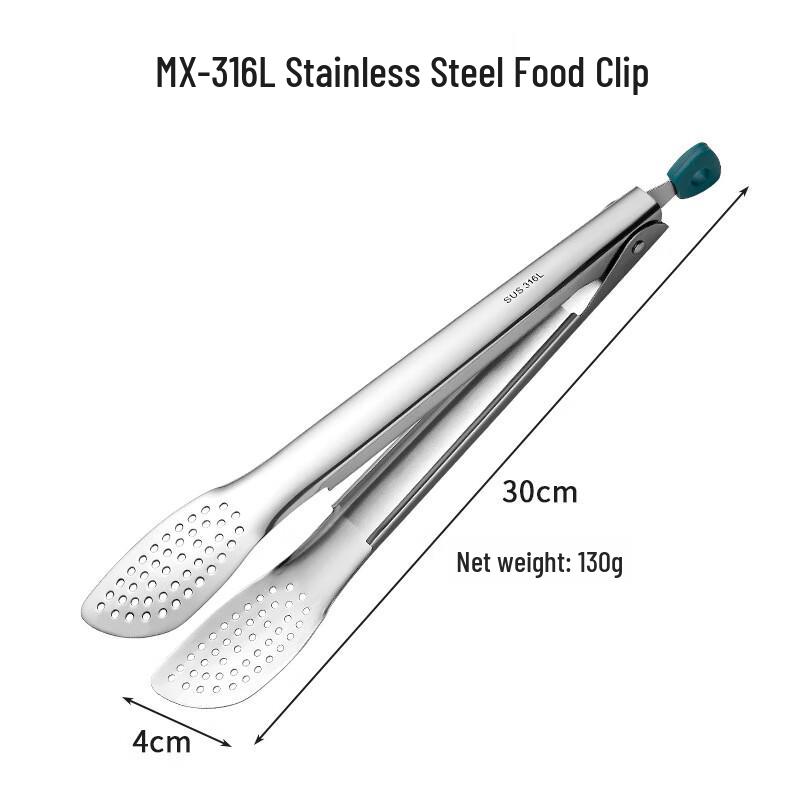316 Stainless Steel Food Tongs