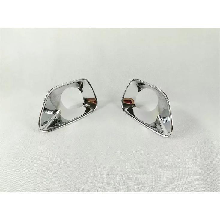 

For Jeep Grand Cherokee 2010-2013 2014-2017 2018 ABS Chrome Front Fog Light Lamp Foglight Frame Cover Car Styling Accessories 2010-2013