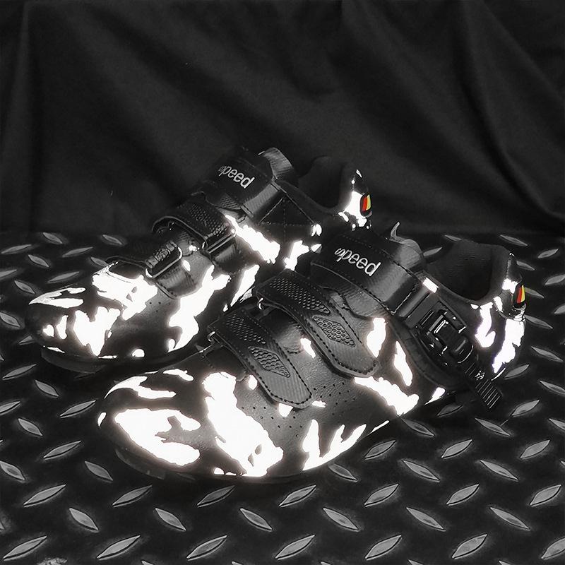 Cycling Shoes Road Mountain Bike Locked Color Changing Men and Women Unlocked Hard Bottom Spinning Shoes Bicycle