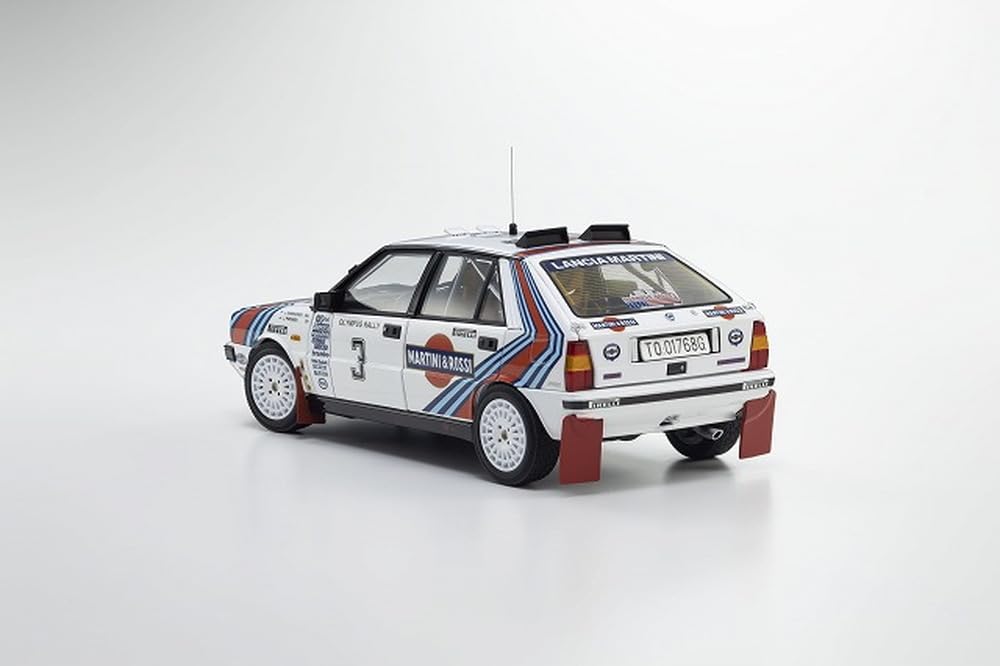 Kyosho Original Scale Lancia Delta HF 4WD Olympus Rally Winner 1987 Finished Model KS08960E 1/18 #3