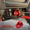 KIMISS Tow Hook Anchor, CNC Billet Tie Down Anchors Replacement for Polaris General RS1 RZR XP 1000 / Turbo/RZR XP 4 1000 / RZR XP 4 Turbo