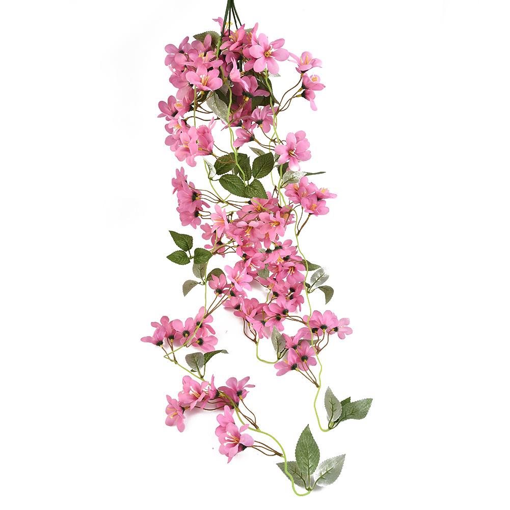 Artificial Hanging Vine DIY Decor Fake Morning Glory