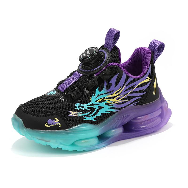 Boys shoes 2025 spring and autumn mesh classmates boys sports shoes middle and older children running shoes children's sports shoes tide