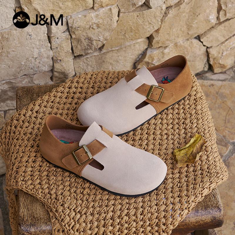 JM Women s Retro Slip-On Loafers 38