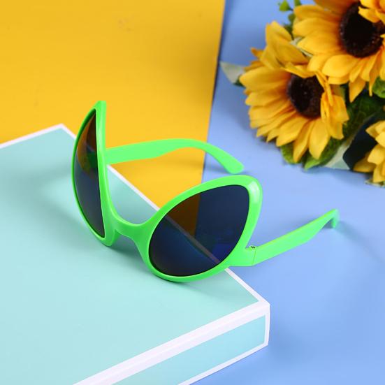 Okulary Cosplay Zabawne Wygodne do Noszenia Przebieranki Plastikowe Halloween Party Dorośli Dzieci Okulary Obcych do Klubu