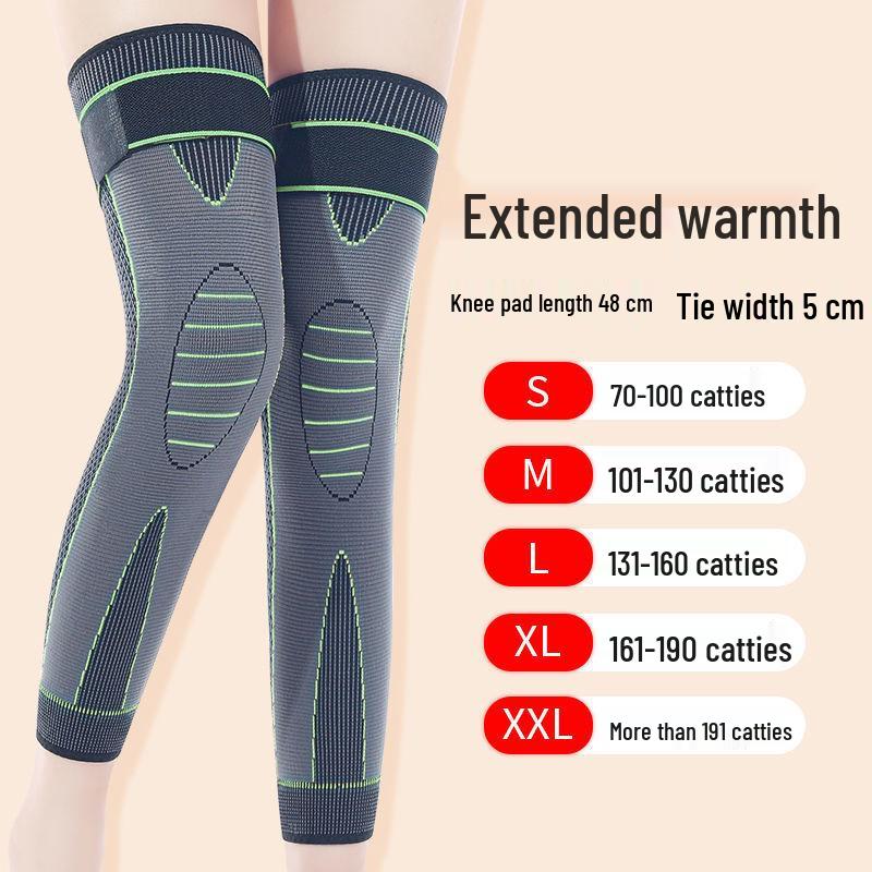 Mugwort Heating Knee Pads: Warm, Non-Slip Leg Warmers for Sports & Cold Weather