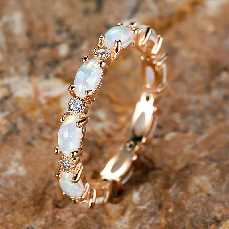 

Love Full Diamond Temperament Beautiful Ring No. 6