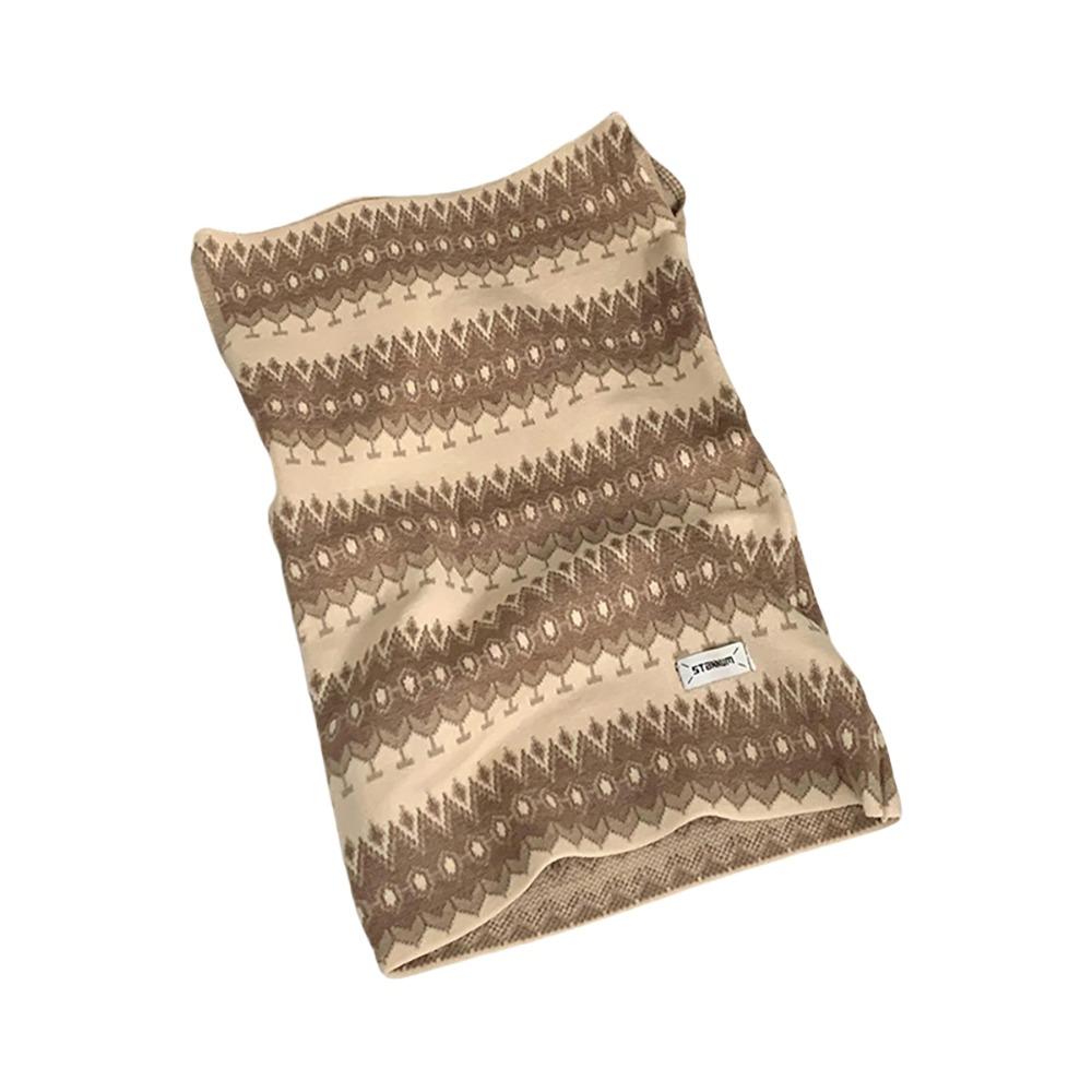 Leopard Print Earhook Neck Warmer Polka Point Pullover Cap Winter Cycling Thermal Mask  Outdoor