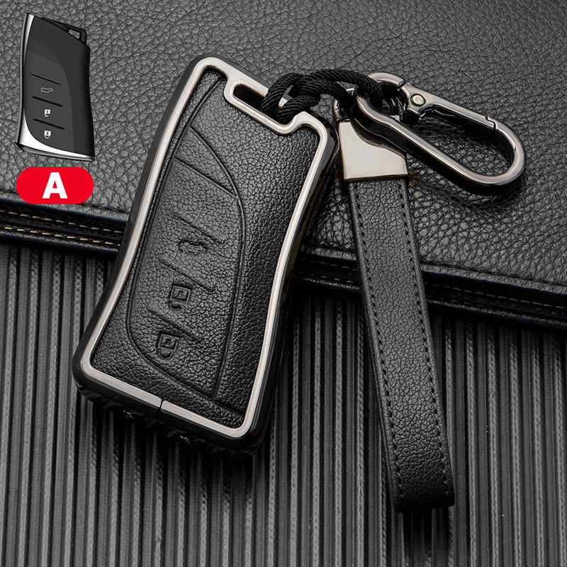 Key Case Cover For  Lexus NX UX GS RX IS ES GX LX RC 200 250 350 LC500 UX200 LS 450H 300H   Remote Fob Shell Accessories