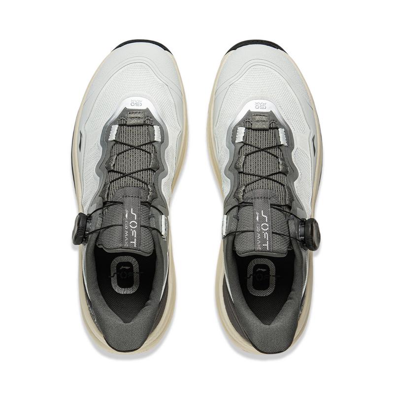 Li Ning Soft Go Max 2 Retro Versatile Fashion Classic Cushioning Non-Slip Wear-Resistant Breathable Support Rebound Low-Top Casual Shoes AGLV001-7