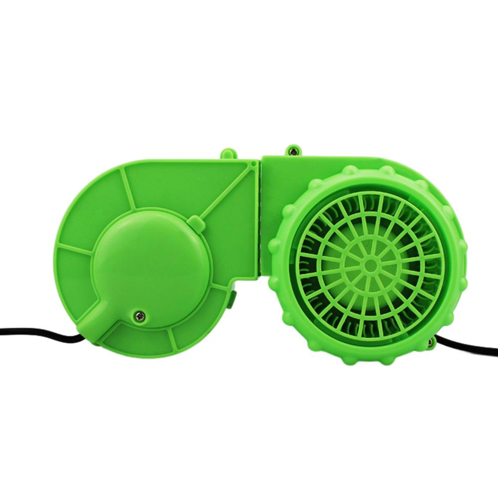 Electric Battery Powered Blower Low Noise USB Air Blower Pump With Battery Case Large Air Volume for Inflatable Cartoon Costumes