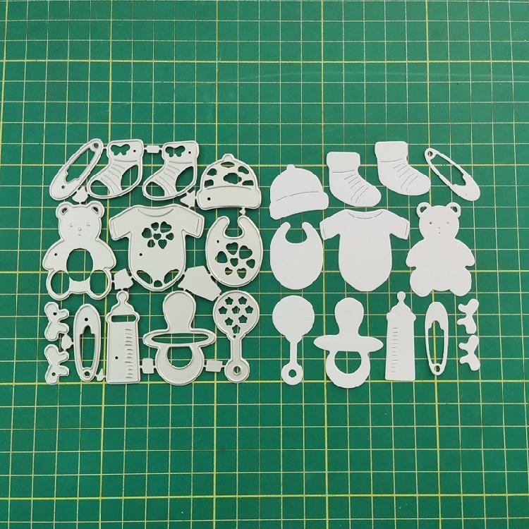 Decorative Embossing Die Cuts for Birthday Card Making DIY Scrapbooking Albums