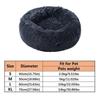 Cama Almofada para Gato de Estimação de Pele Sintética Cama Macia para Dormir Nova Cama Calmante para Cachorro para Cão Pequeno e Gato