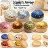 Simulation Dumpling Sensory Therapy Toy Multicolor Stretch Soft Squishy Relief Stress Squeeze Anti-Anxiety Desk Accessory Gift