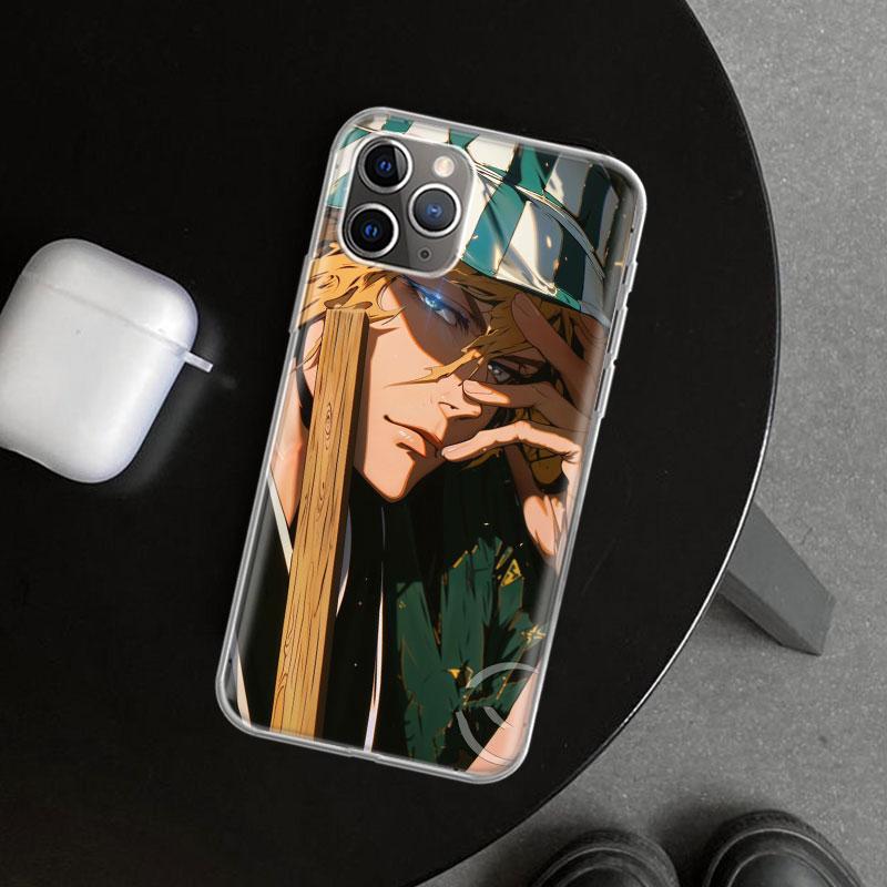 Bleach Kisuke Urahara Phone Case Cover for iPhone 11 12 13 Mini 14 15 Plus 16 Pro Max 17 Air 7 8 + SE Art Customized Fundas 11 1
