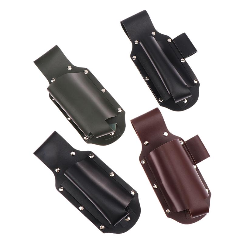Holster de Ceinture en Cuir PU pour Bouteille de Bière Sac de Ceinture Portatif pour Bière Housse de Protection pour Bouteille de Boisson d'Extérieur Style Suspendu à la Taille Sac de Ceinture pour Bière