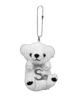 [Take Off] Polar Bear Plush Strap with Initial Charm [S] Angel's Mischief Series