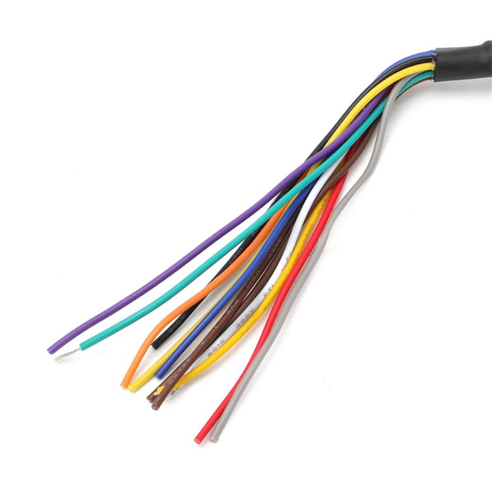 1x Input Output Wiring Harness Plug For 553-106 EFI 7" Digital Dash