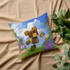 S-Super Bear Adventure Game Cushion Cover Home Bedding Sofa Living Room Pillowcase Simple Soft Skin Cushion Cover Party Gift