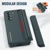 Double Bumper for Stealth Pen Slot Stand Protective Film Cover Hard Holder for Samsung Galaxy Z Fold 6 5 4 Case