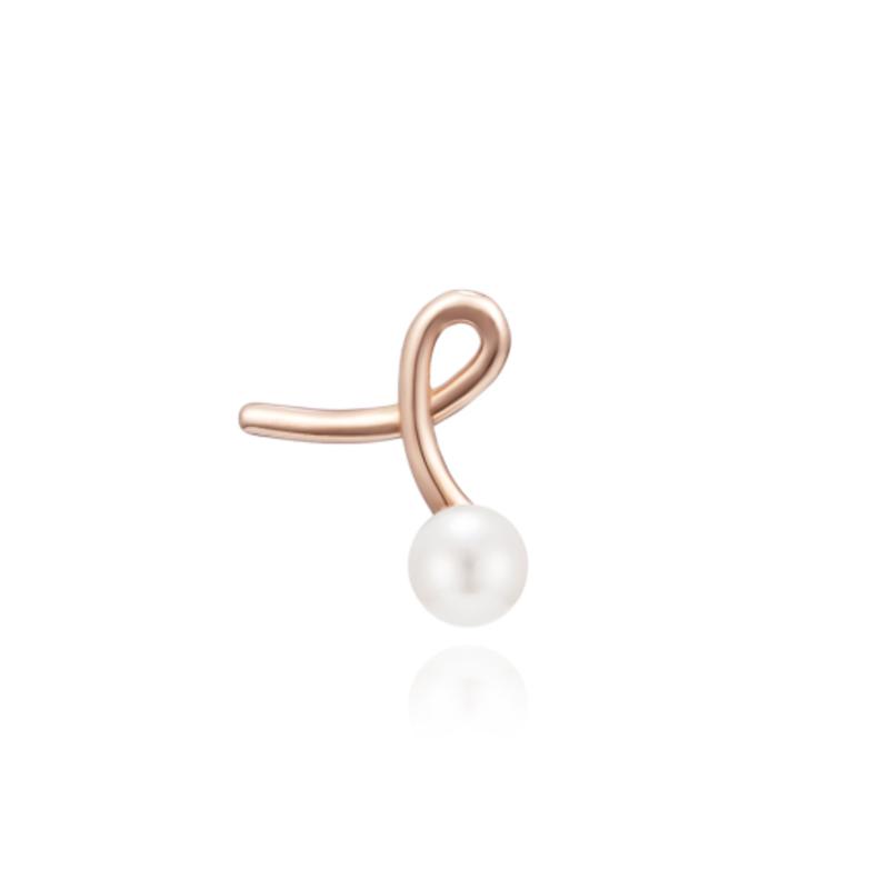 

J.ESTINA J Basic 14K Single Earring (JJJBEF0BN357R4P00) single type
