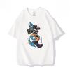 Lucario Elf Pokmon Anime Printed Tshirt Summer Unisexs And Unisexs Tshirt Trendy Loose Casual Y2k Short Sleeve Tops 2026 New