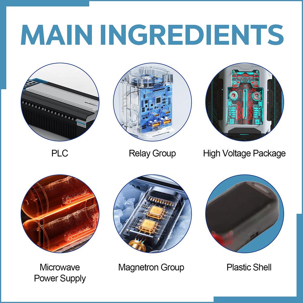 Car Interference Antifreeze Device Electromagnetic Molecular Snow Removal Instrument Car Window Deicer Black Car Accessories