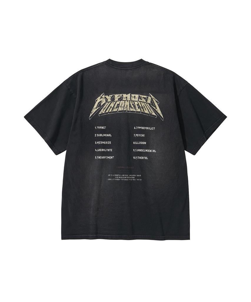 LIBERE Washed T-Shirt / Black