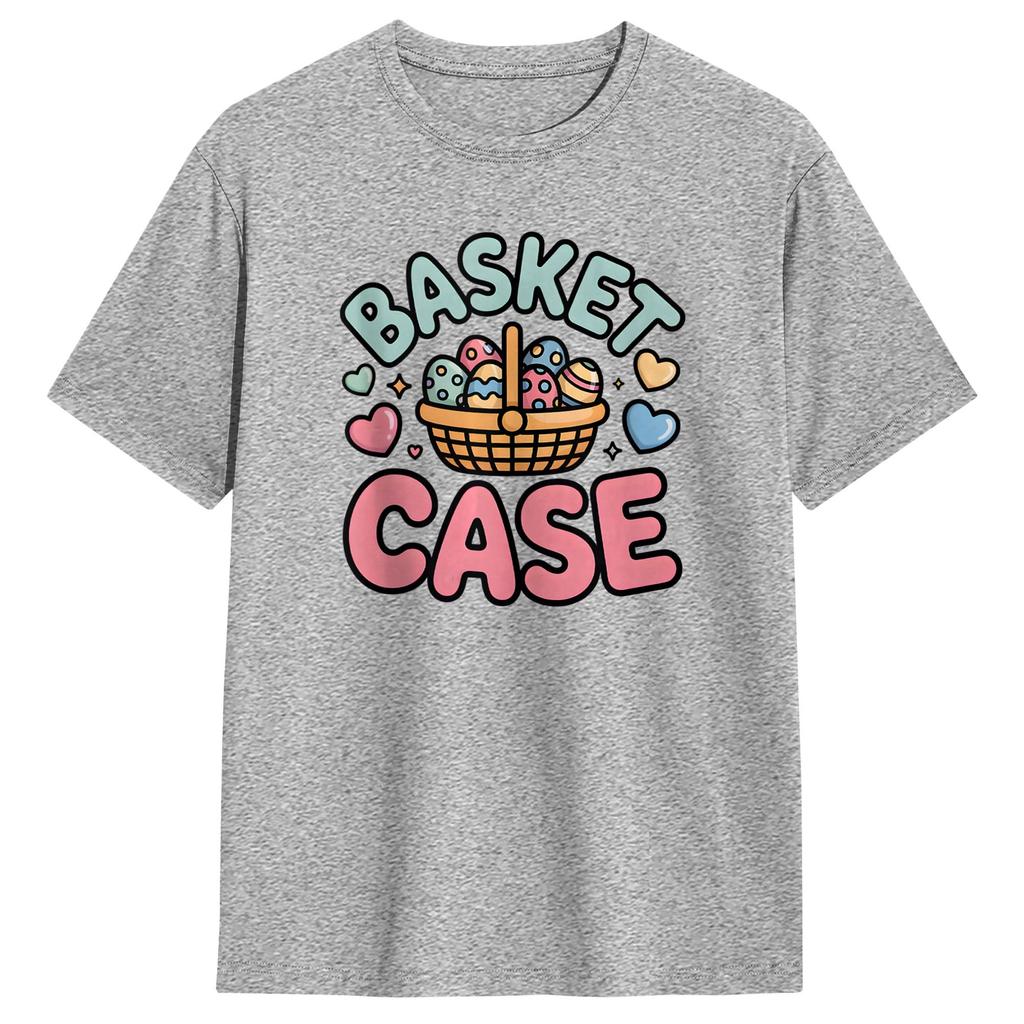 Easter Basket Funny Spring Holiday Humor TShirt Summer Cotton T Shirts For Unisexs Hippie Casual Tee Shirt Vintage Top Tees