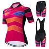 Dames Wielerkleding Pakken Zomer Fiets Jersey Korte Sets Dames Fiets Kleding MTB Racefiets Kit Mountainbike Outfits