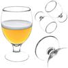 Beer Glasses Mugs Goblets Tall 370ml 2pcs
