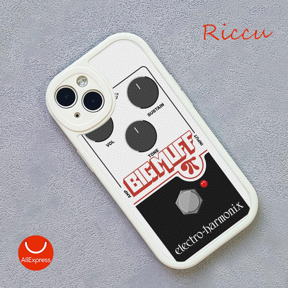 For Iphone Big Muff Phone Case for Iphone 14 13 11 12 Pro MAX 13 12 MiNi 7 8 Plus Iphone 14 XS XR Guitar Pedal Lambskin Covers