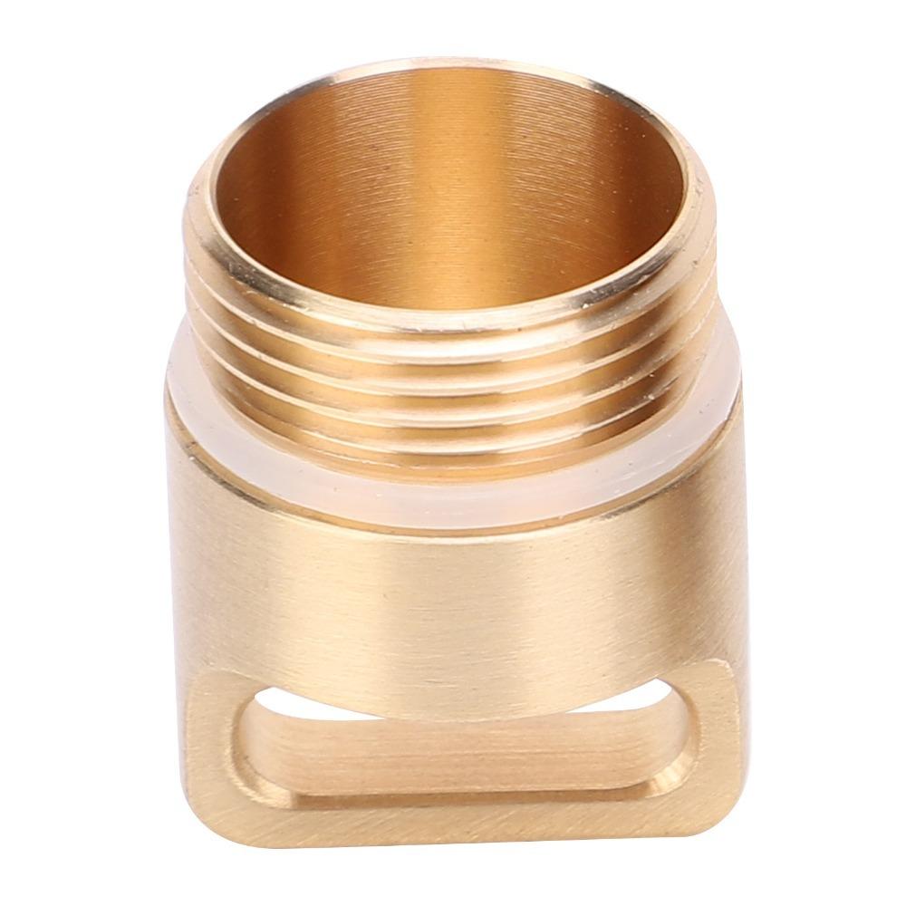 Brass Tablet Container Portable Pill Container Durable Pill Case Hiking S