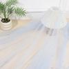 0.75*3M Table Flag Pearl Tulle Table Runner European Style Wedding Arch Drapes  Festival Party