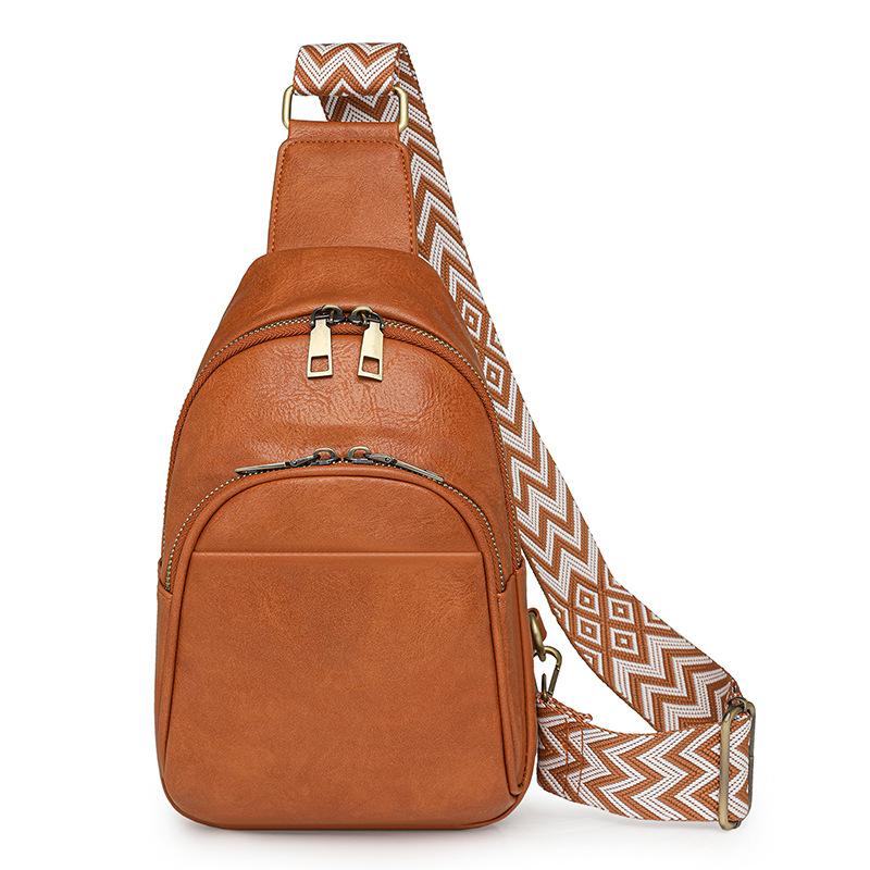 Women's Messenger Bag, Universal Casual Women's Breast Bag, New Retro Small Backpack Women's Bag