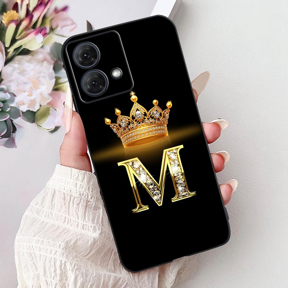 For Motorola Moto G84 Case XT2347-1 New Luxury Letters Cover Soft Silicone Phone Case For Moto G54 G 84 MotoG54 MotoG84 5G Shell