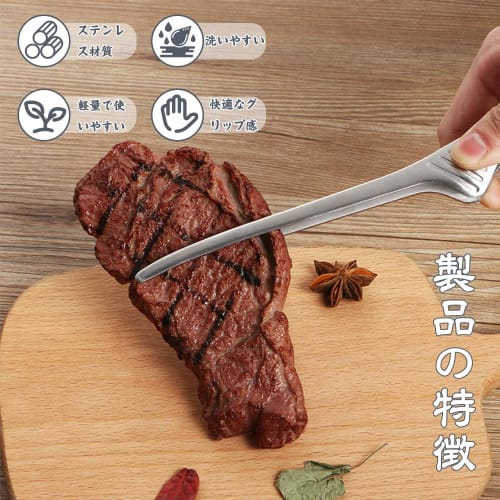 Stainless steel grill clips for grilling meat or other grilling needs. Smart, non-slip design for durability and wear resistance. Ideal for grilling,