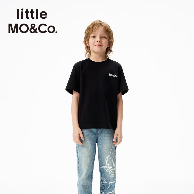 little MO&Co. Tom and Jerry Kids  Antibacterial Short Sleeve Tee 150