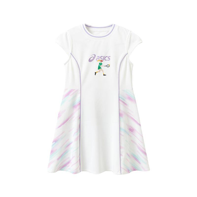 Asics SS24 Children s Dress Teenagers White 332241114076-00 110